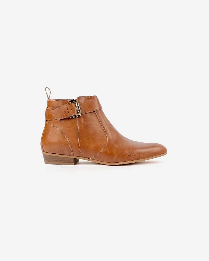 COG Damen vegan Stiefel Damen Olympe Camel