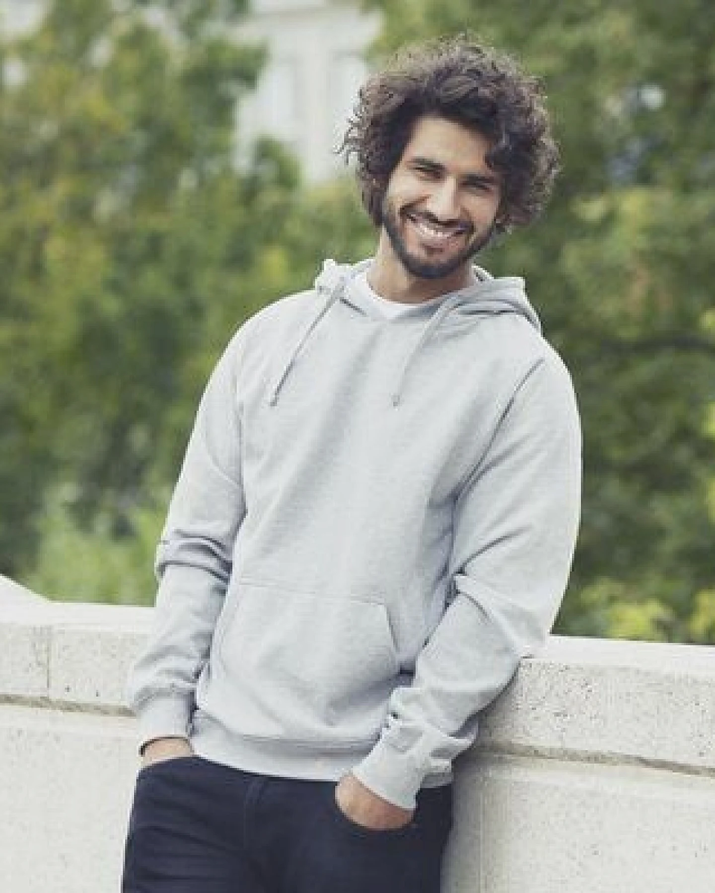 Neutral® - 3FREUNDE Männer Hoodie – Ansicht 2