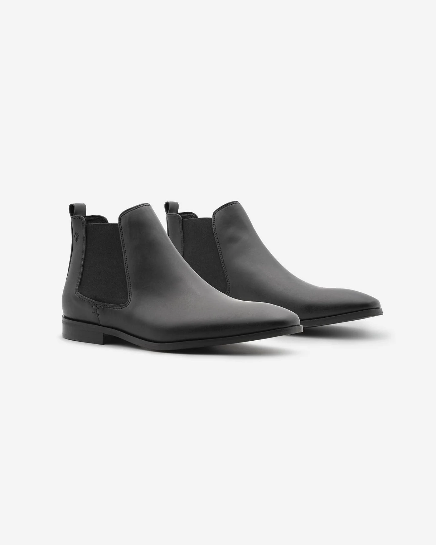COG Herren vegan Stiefel Herren Chelsea Alan Schwarz – Ansicht 2