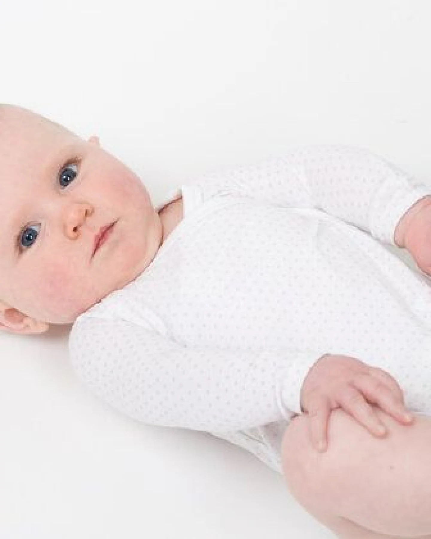 Kleine Freunde® - 3FREUNDE Wickelbody Punkte Pink – Ansicht 2
