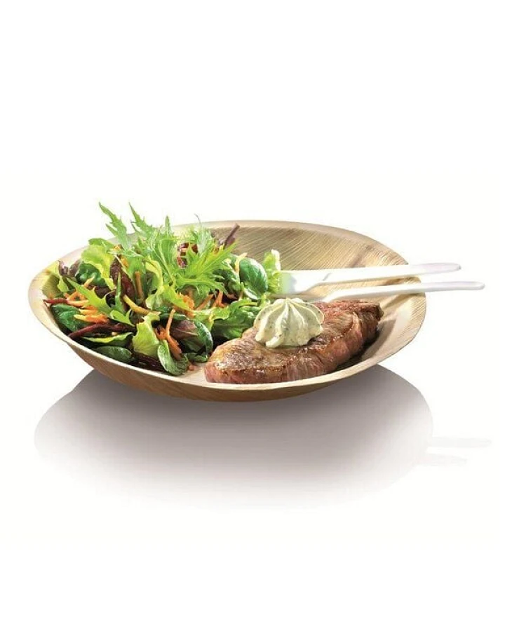 naturesse® 25 Teller aus Palmblatt Ø 18 cm