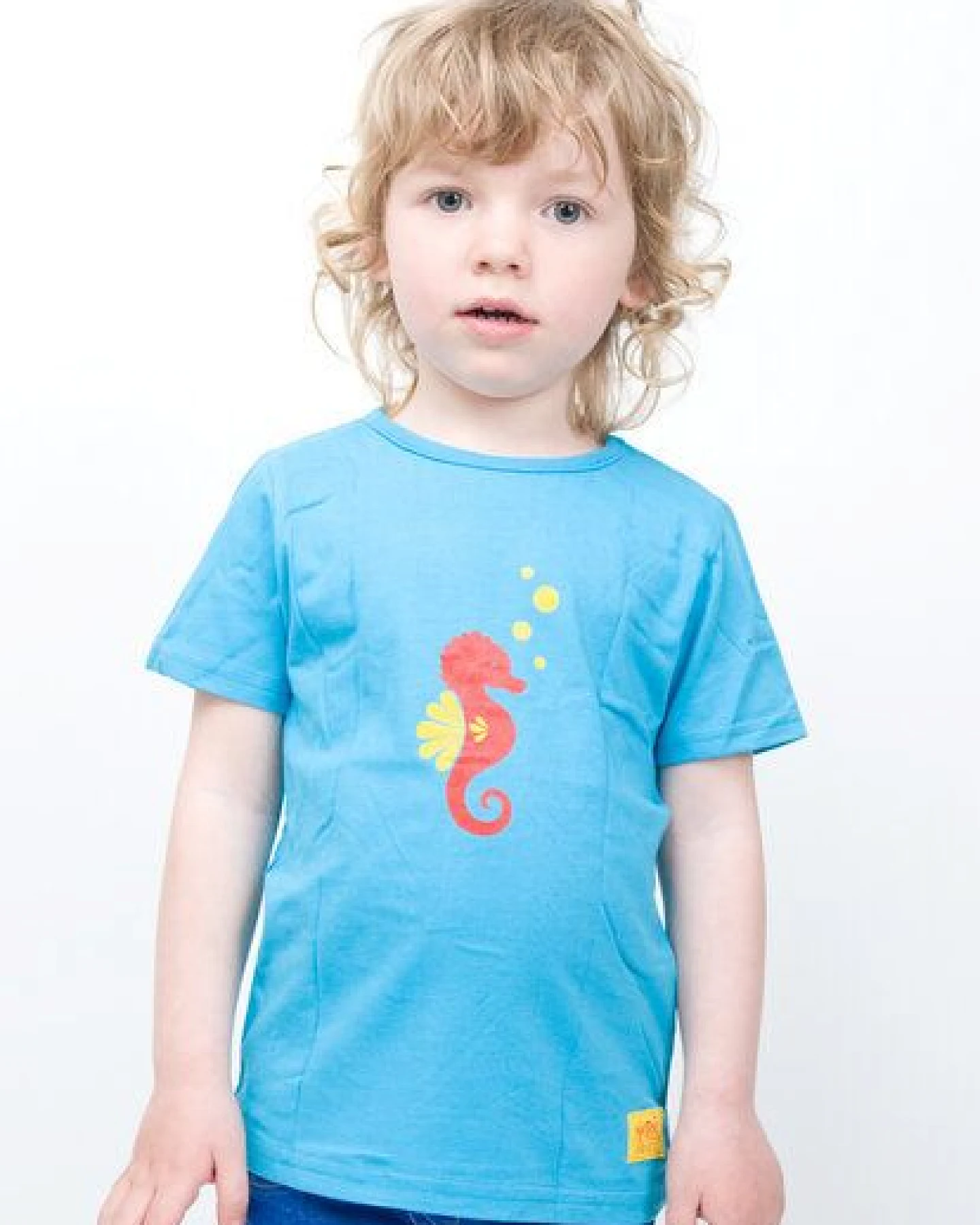 Kleine Freunde® - 3FREUNDE T-Shirt Seepferdchen Rot – Ansicht 2