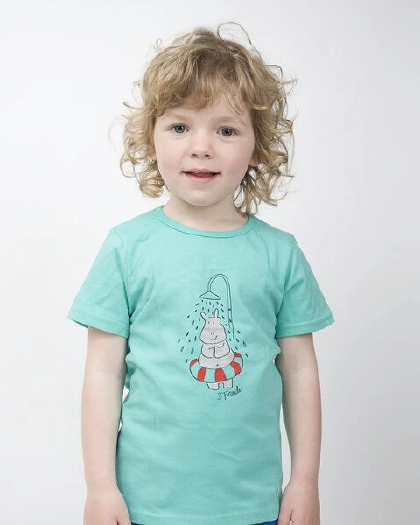 Kleine Freunde® - 3FREUNDE T-Shirt Hippo – Ansicht 2