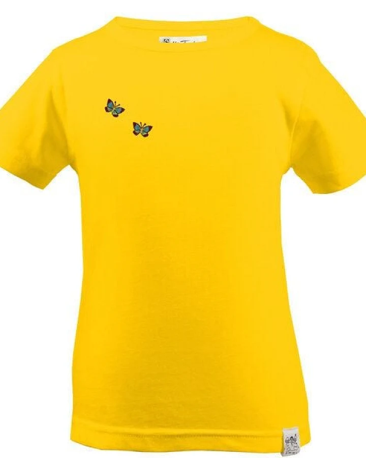 Kleine Freunde® - 3FREUNDE T-Shirt Schmetterlinge Stickerei