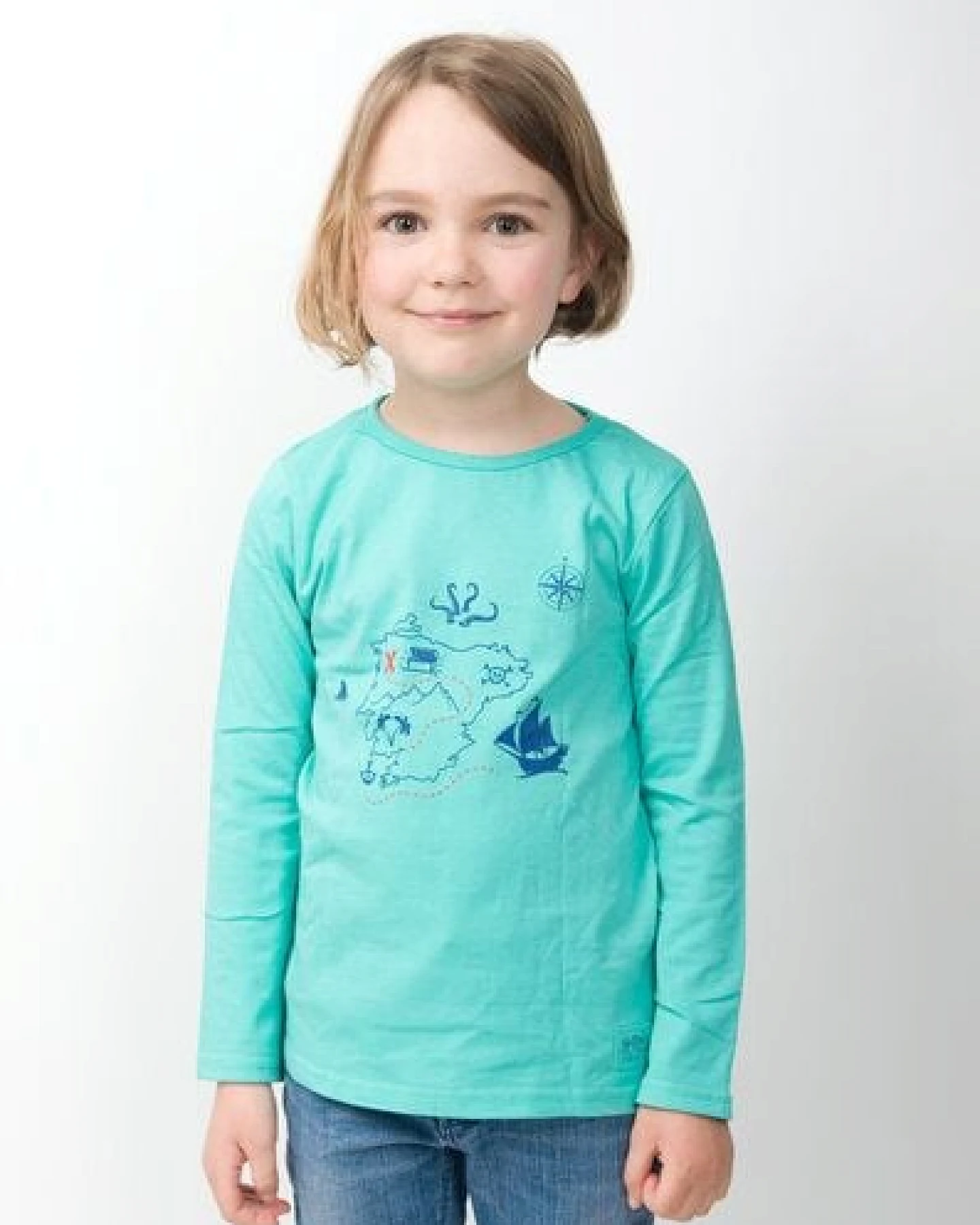 Kleine Freunde® - 3FREUNDE Longsleeve Schatzkarte – Ansicht 2