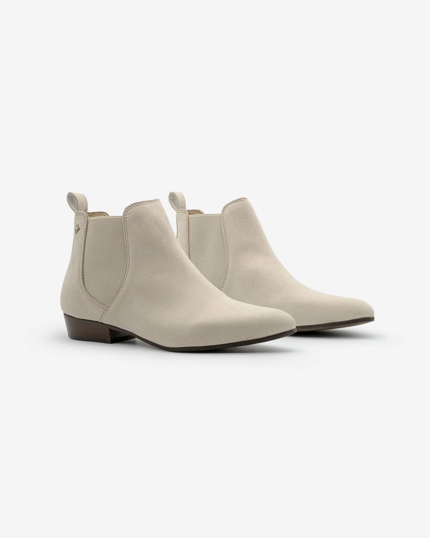 COG Damen vegan Stiefel Damen Chelsea Laika Beige – Ansicht 2