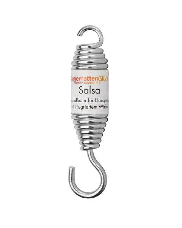 Feder SALSA mit Wirbel für Hängesitze von HängemattenGlück