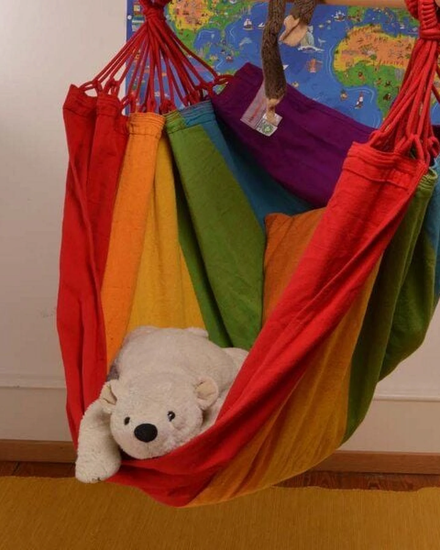 HängemattenGlück Anjo, Hängesitz für Kinder aus Bio-Baumwolle, GOTS zertifiziert – Ansicht 2