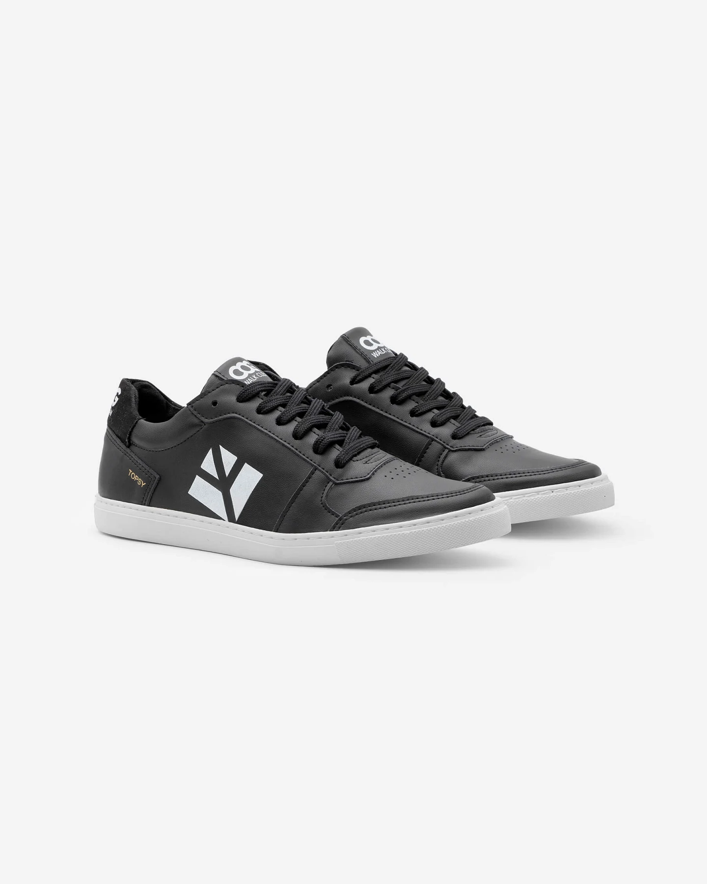COG Damen vegan Sneaker Damen Topsy Schwarz Weiß – Ansicht 2