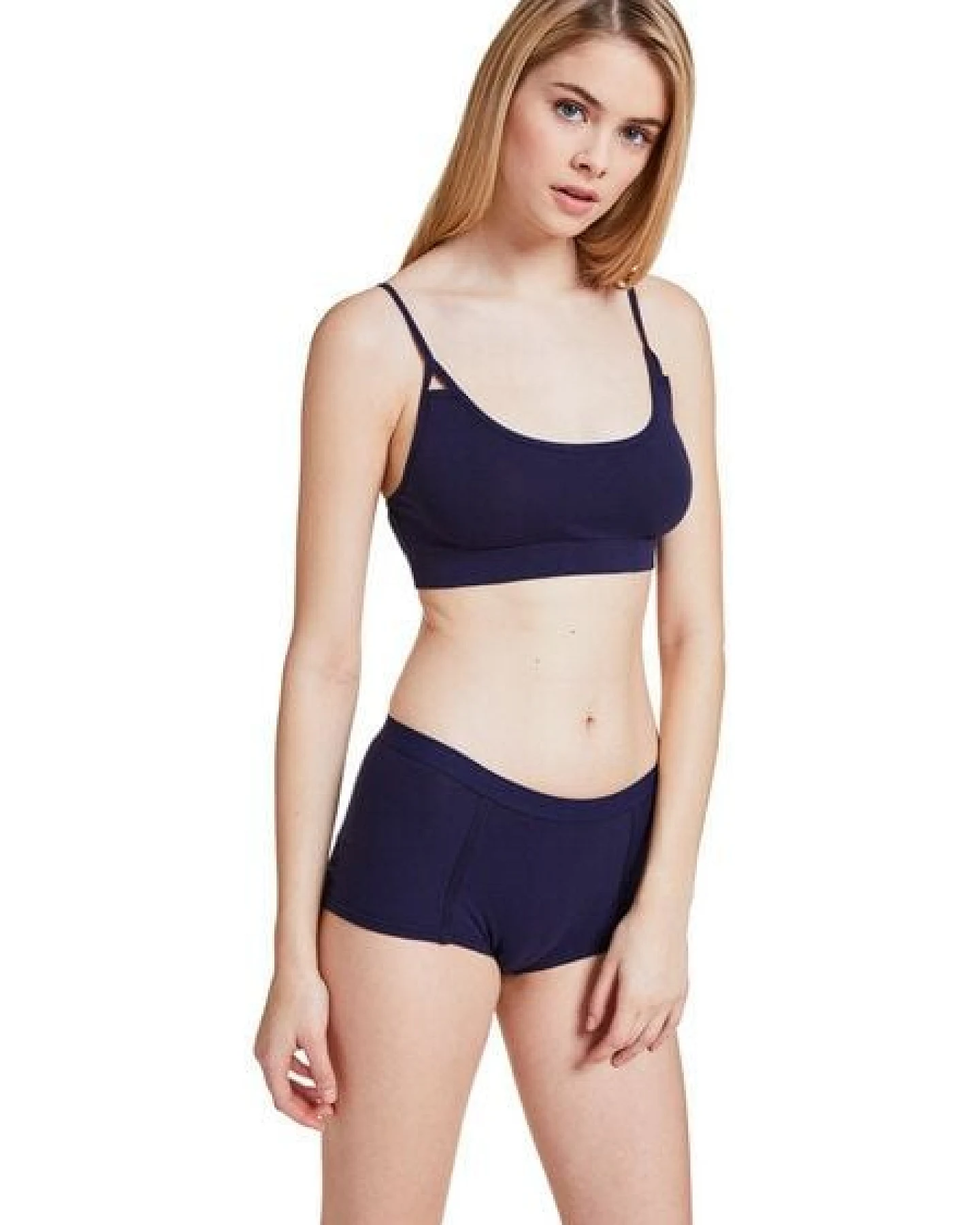 VATTER Boy Short "Easy Emma" Navy – Ansicht 2