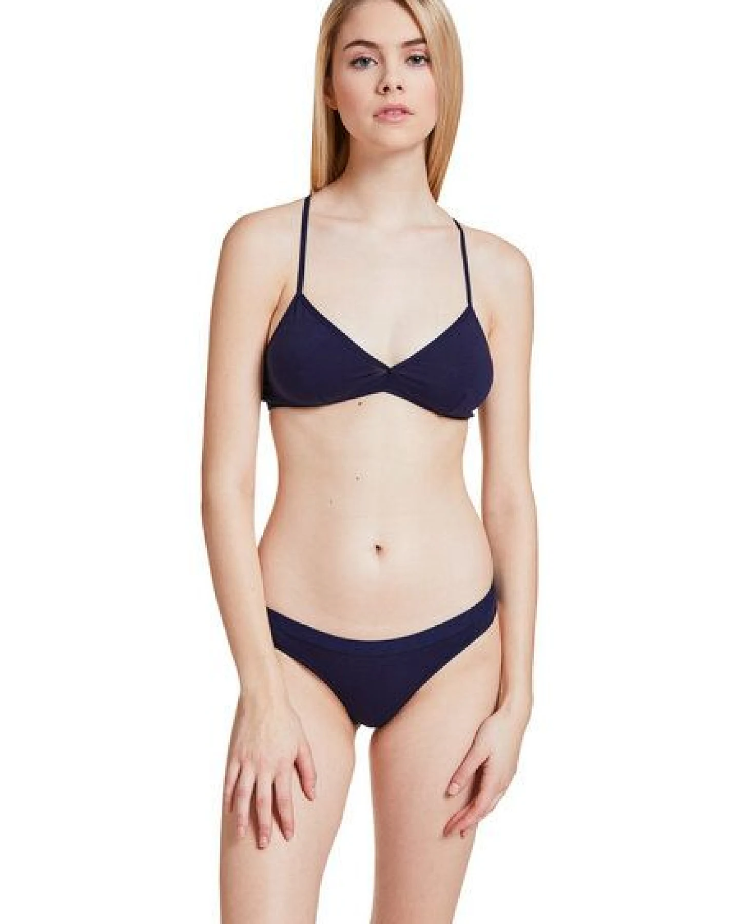 VATTER Brazilian Slip "Little Lucy" Navy – Ansicht 2