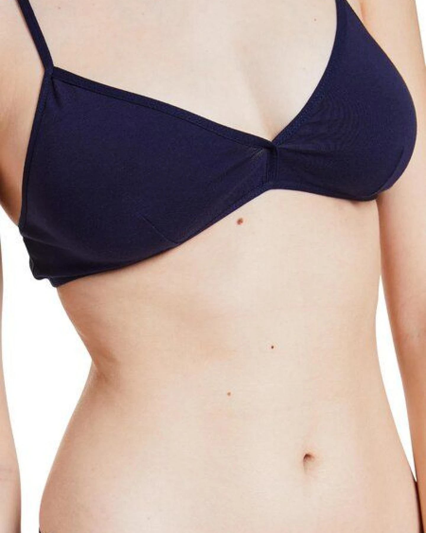 VATTER Triangle Bra "Fine Frieda" Navy Crossback – Ansicht 4