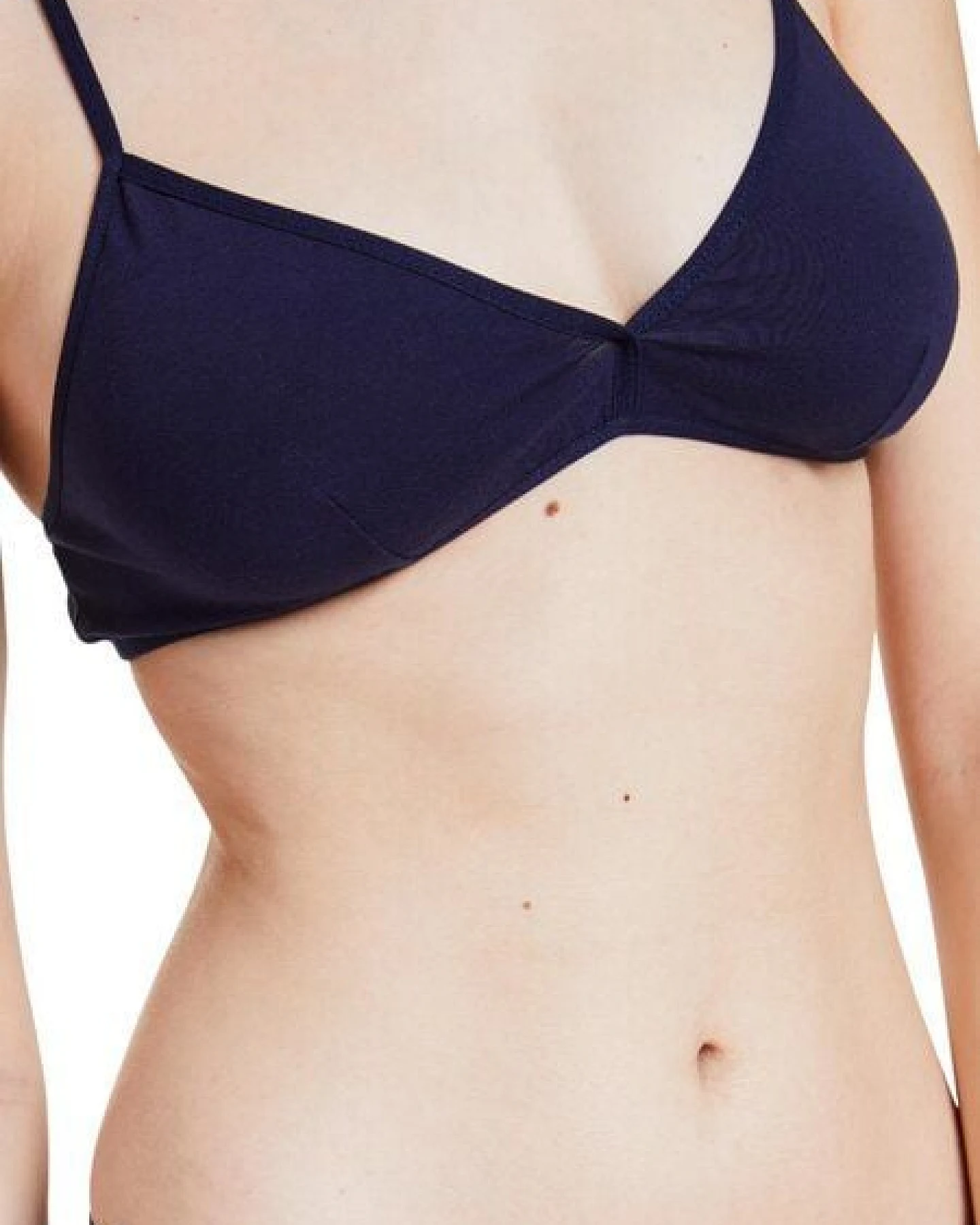 VATTER Triangle Bra "Fine Frieda" Navy Crossback – Ansicht 4