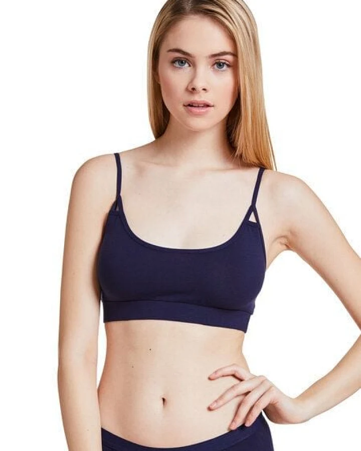 VATTER Bustier "Peppy Paula" Navy
