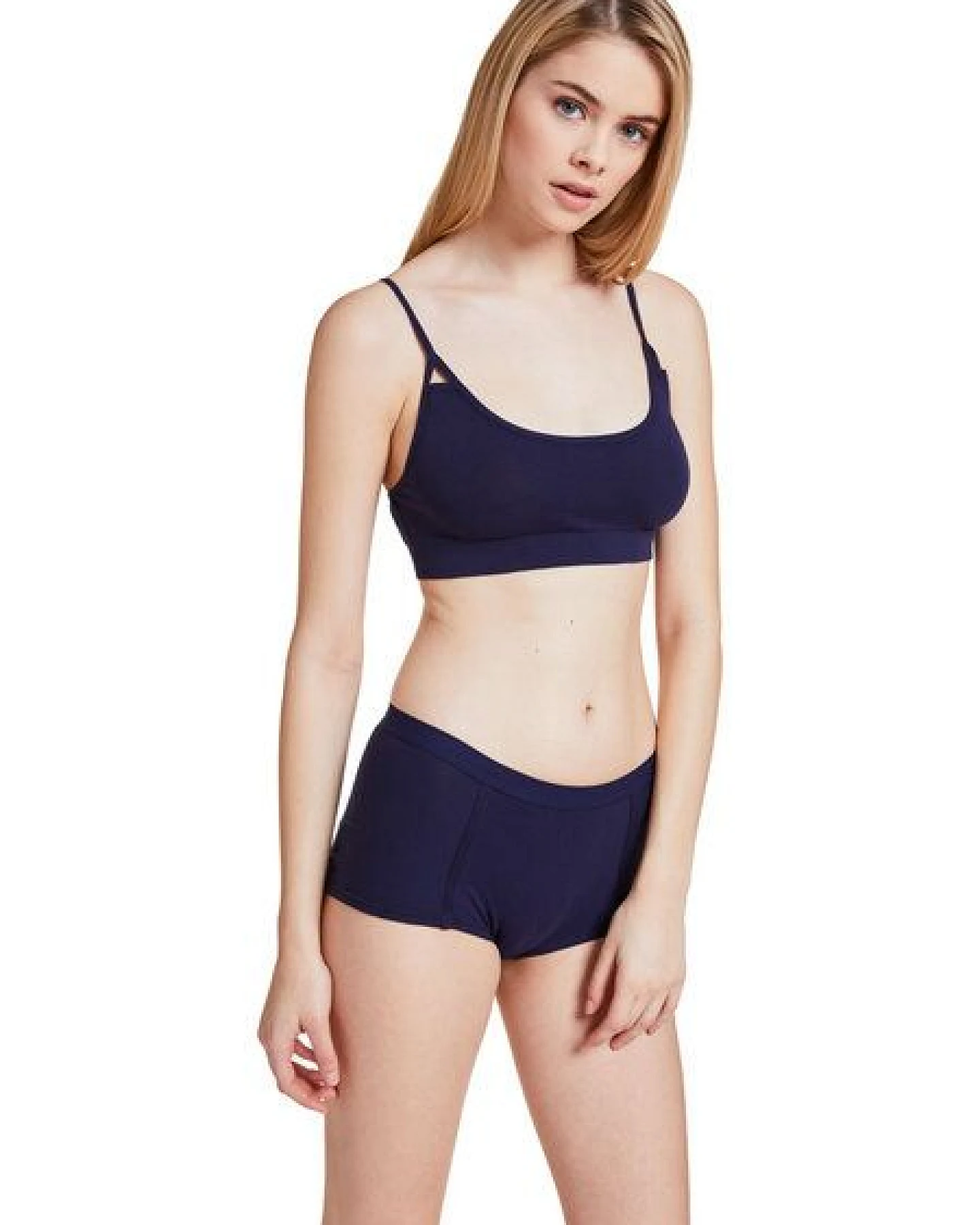 VATTER Bustier "Peppy Paula" Navy – Ansicht 2