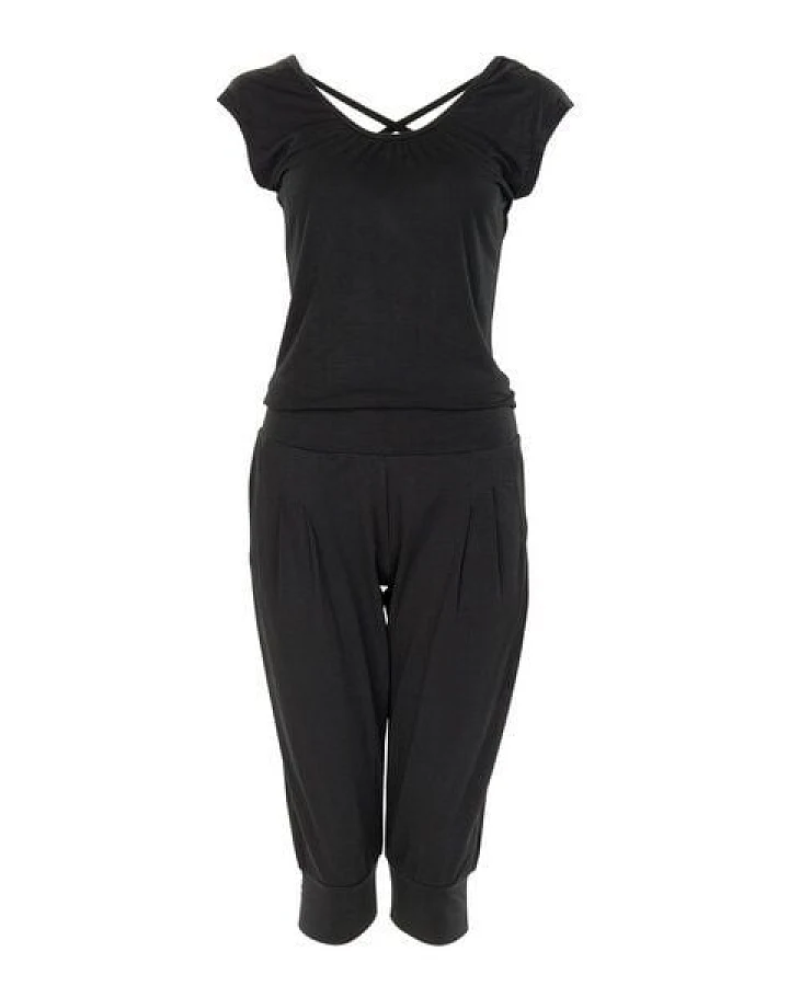 Jaya CHANDRA - Damen - 3/4 Jumpsuit für Yoga und Freizeit