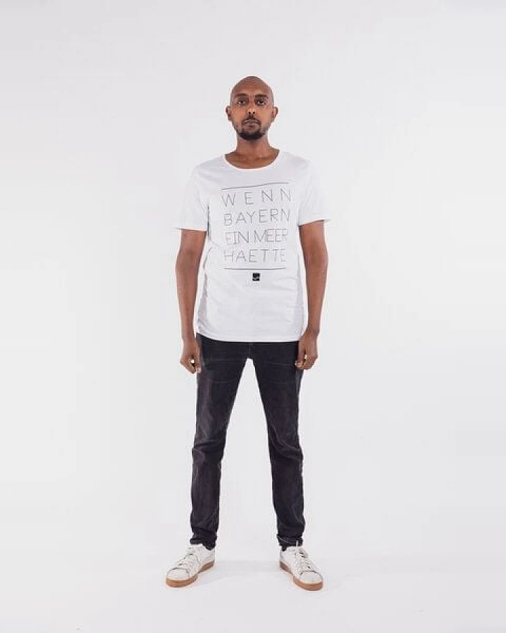Degree Clothing Shirt Wenn Bayern ein Meer hätte weiß
