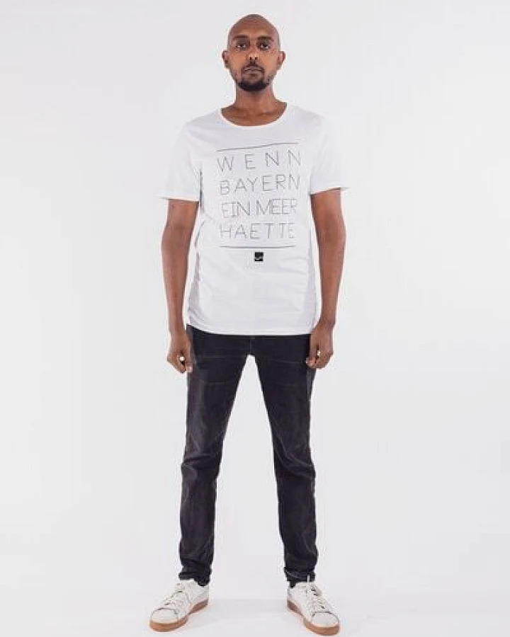 Degree Clothing Shirt Wenn Bayern ein Meer hätte weiß