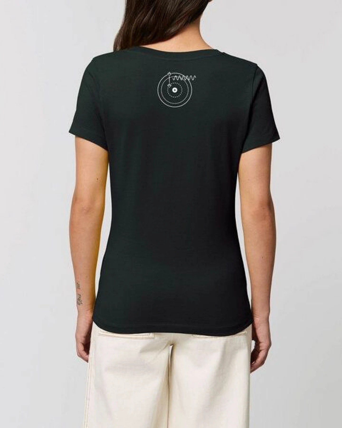 Unipolar Physik T-Shirt aus Bio-Baumwolle Modell: Wellenlänge – Ansicht 2