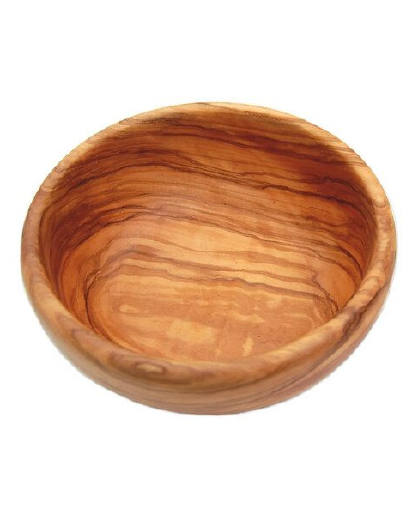 Olivenholz erleben Müslischale Ø 14 cm aus Olivenholz inkl. Löffel – Ansicht 2