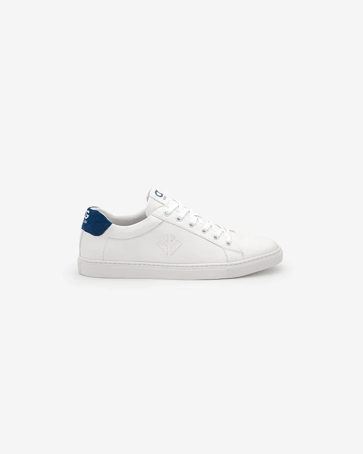 COG Herren vegan Sneaker Winton Weiß Blau