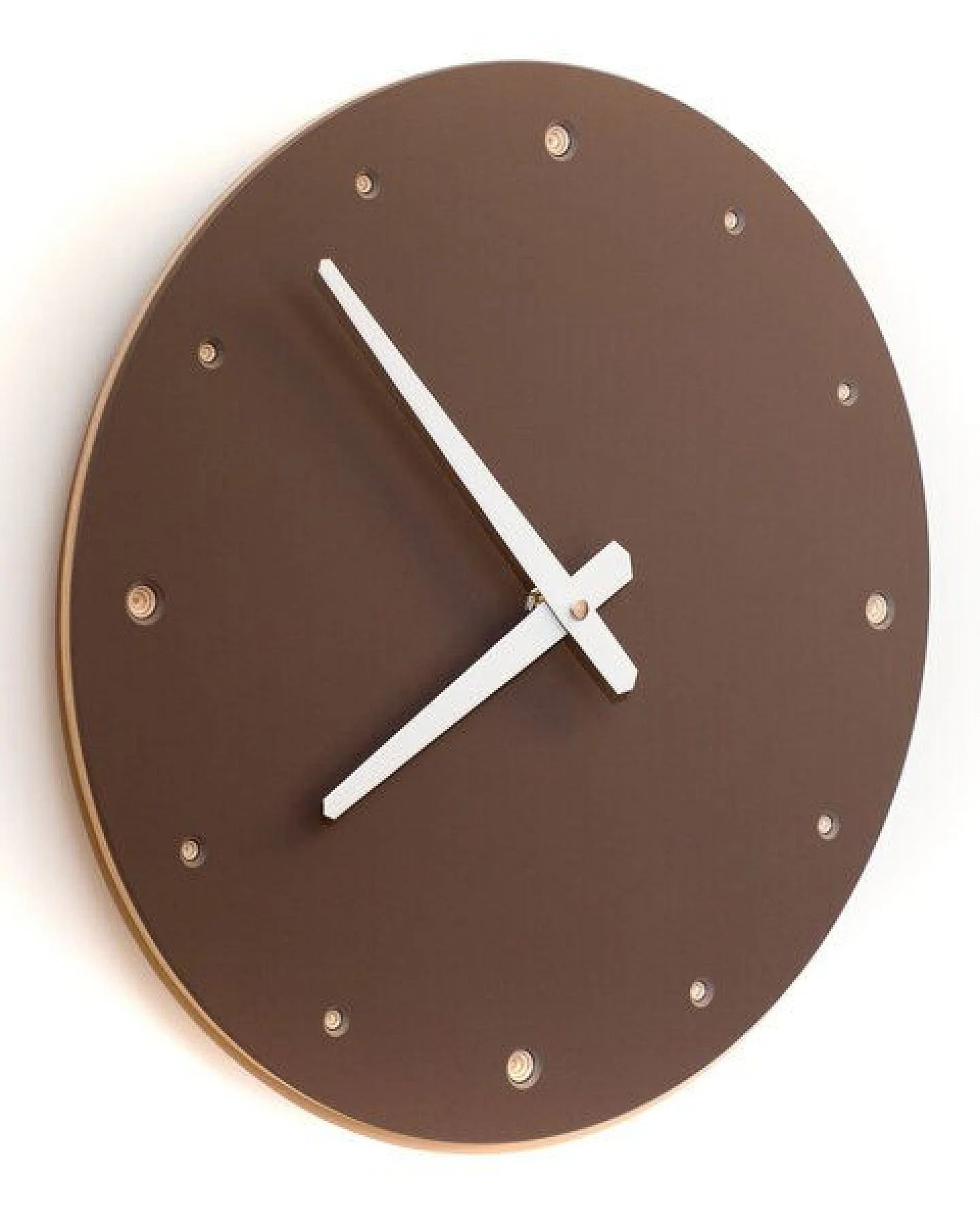 klotzaufklotz Wanduhr Linoleum – Ansicht 2