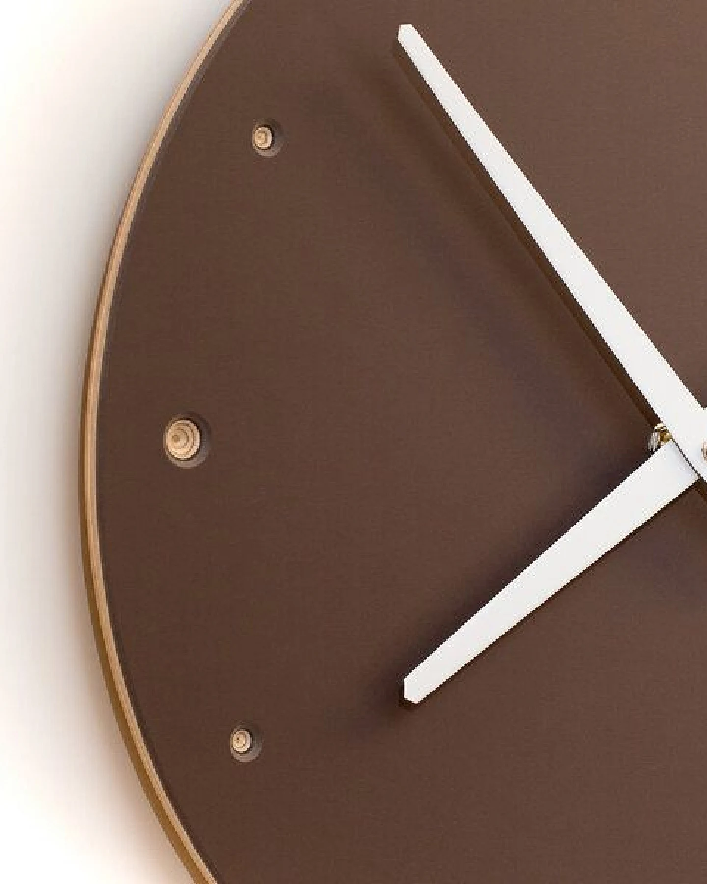 klotzaufklotz Wanduhr Linoleum – Ansicht 3