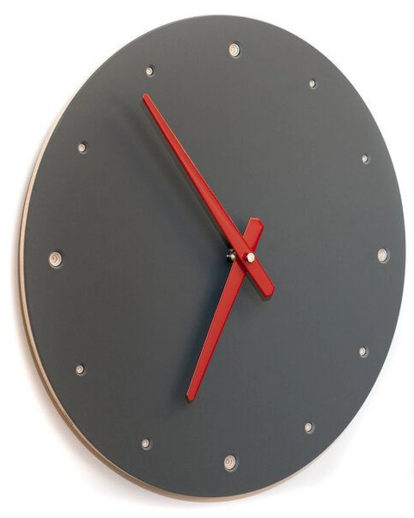klotzaufklotz Wanduhr Linoleum – Ansicht 2