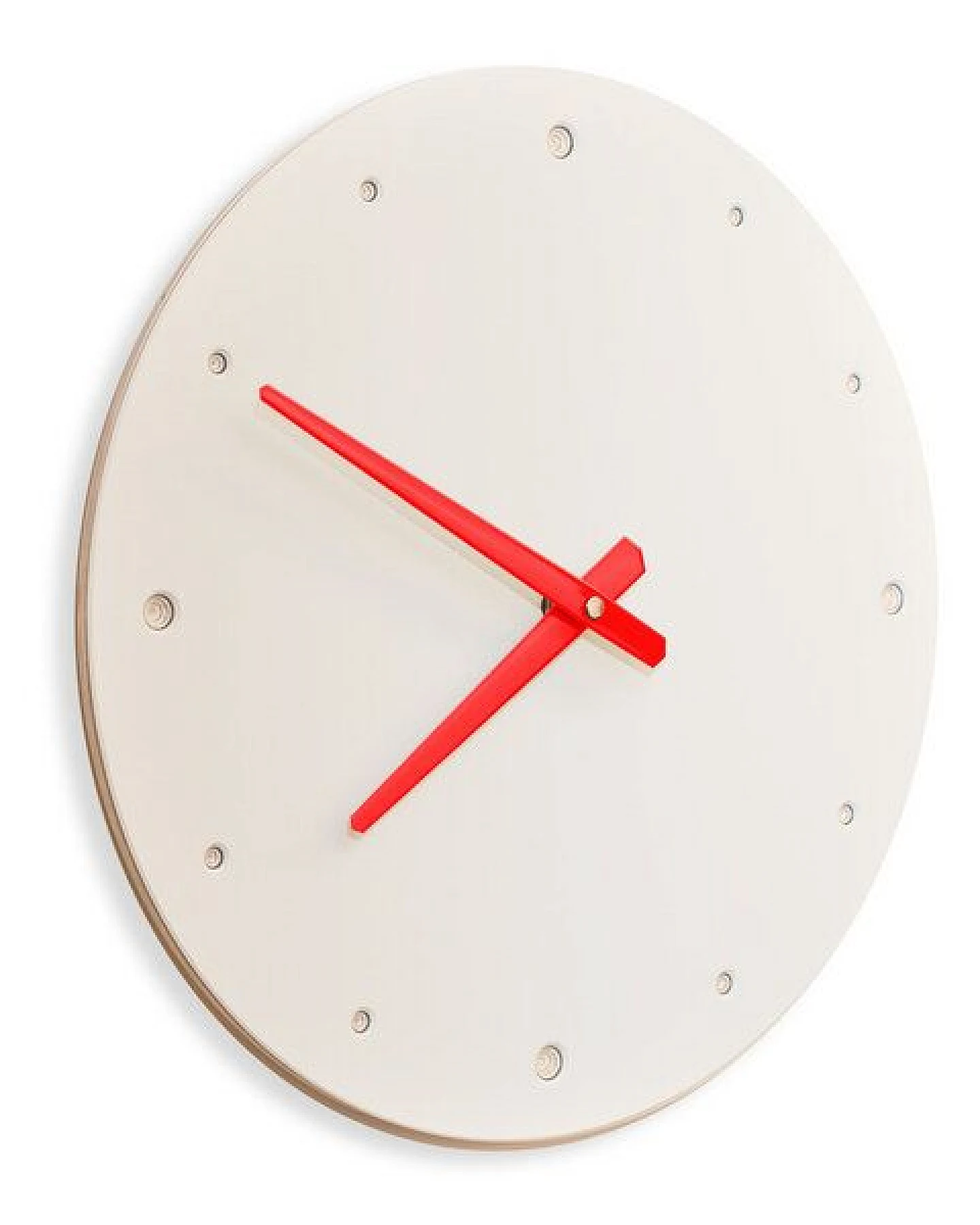 klotzaufklotz Wanduhr Linoleum – Ansicht 2