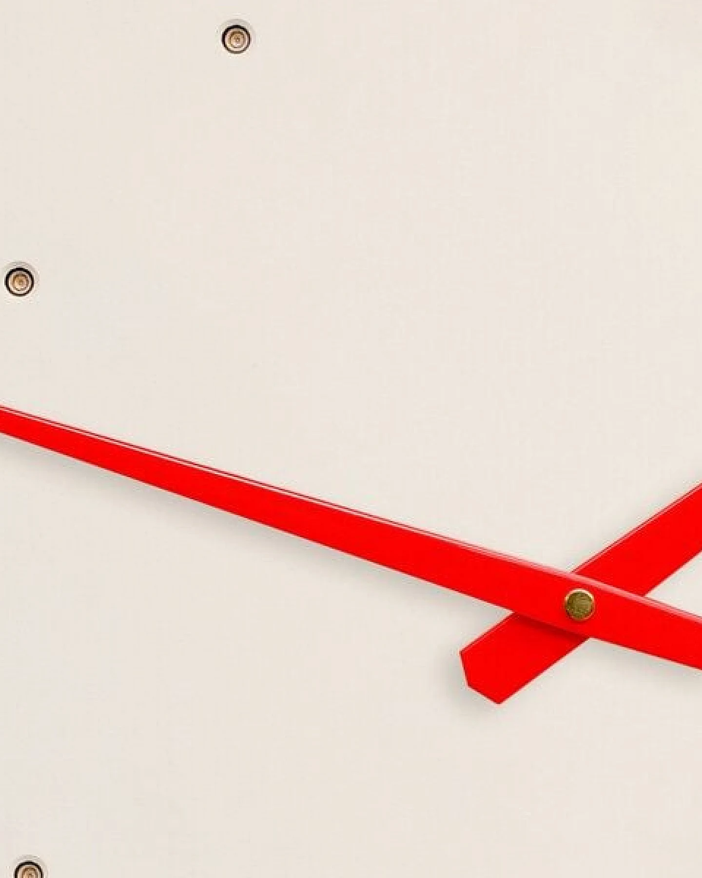 klotzaufklotz Wanduhr Linoleum – Ansicht 4