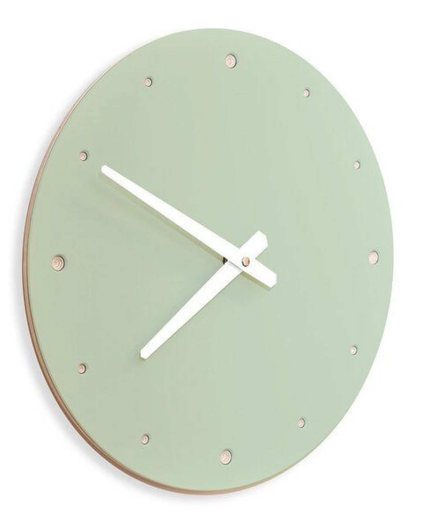 klotzaufklotz Wanduhr Linoleum – Ansicht 2
