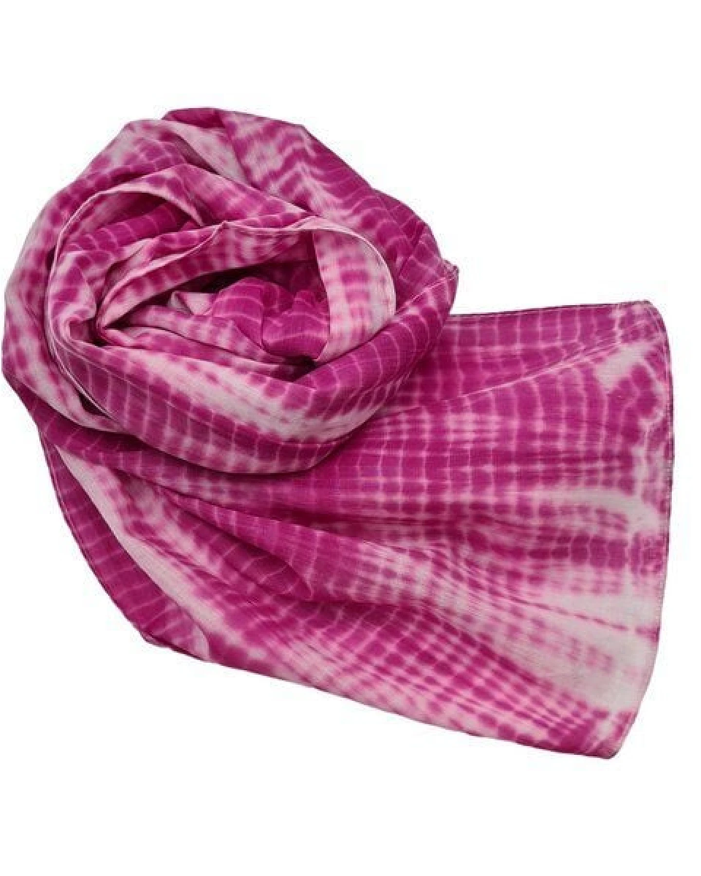 Frida Feeling Shibori Batik Schal (Baumwolle), verschiedene Farben – Ansicht 3