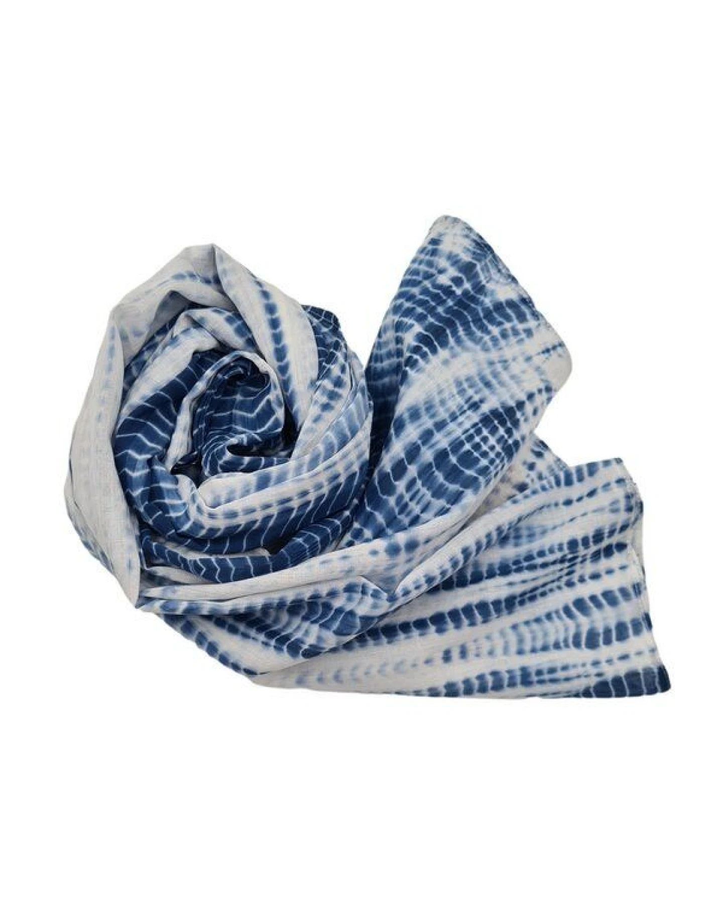 Frida Feeling Shibori Batik Schal (Baumwolle), verschiedene Farben – Ansicht 3