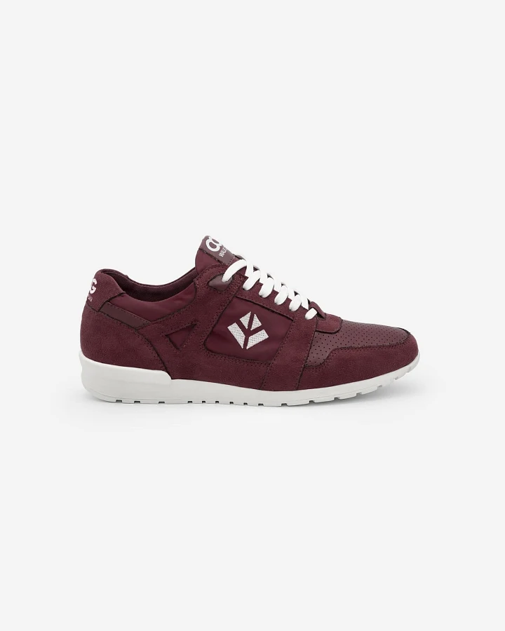 COG Herren vegan Sneaker Herren Raven Burgundy