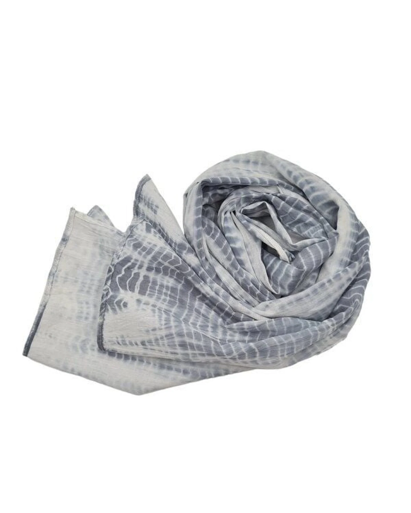 Frida Feeling Shibori Batik Schal (Baumwolle), verschiedene Farben – Ansicht 3