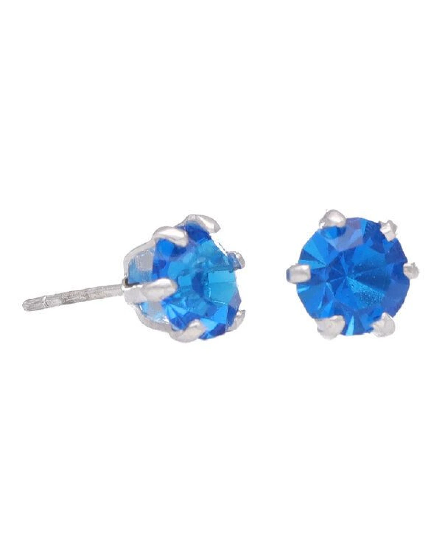 pakilia Silber Ohrstecker Steinchen Fair-Trade und handmade – Ansicht 2