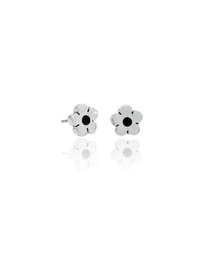 pakilia Silber Ohrstecker Blume Fair-Trade und handmade