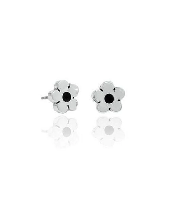 pakilia Silber Ohrstecker Blume Fair-Trade und handmade