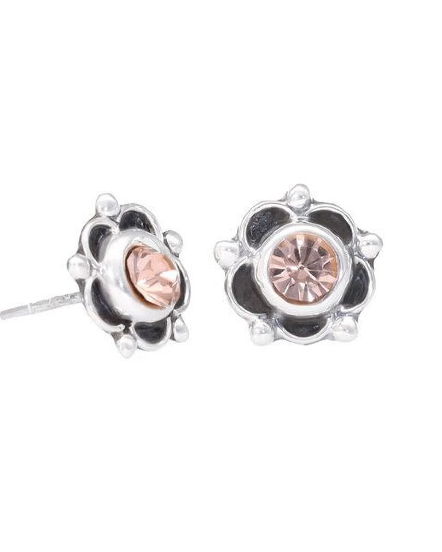 pakilia Silber Ohrstecker Seerose Fair-Trade und handmade – Ansicht 3