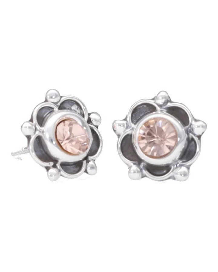 pakilia Silber Ohrstecker Seerose Fair-Trade und handmade