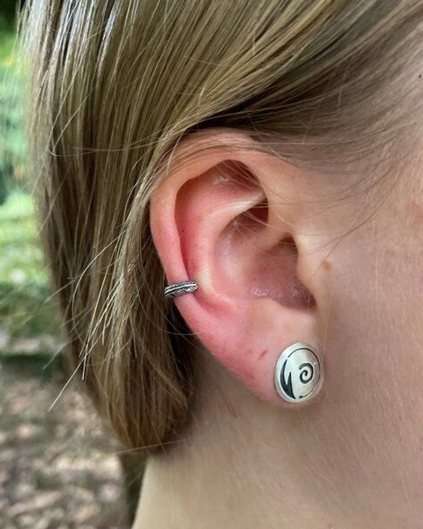 Silber Ohrringe pakilia Fair-Trade und handmade – Ansicht 3