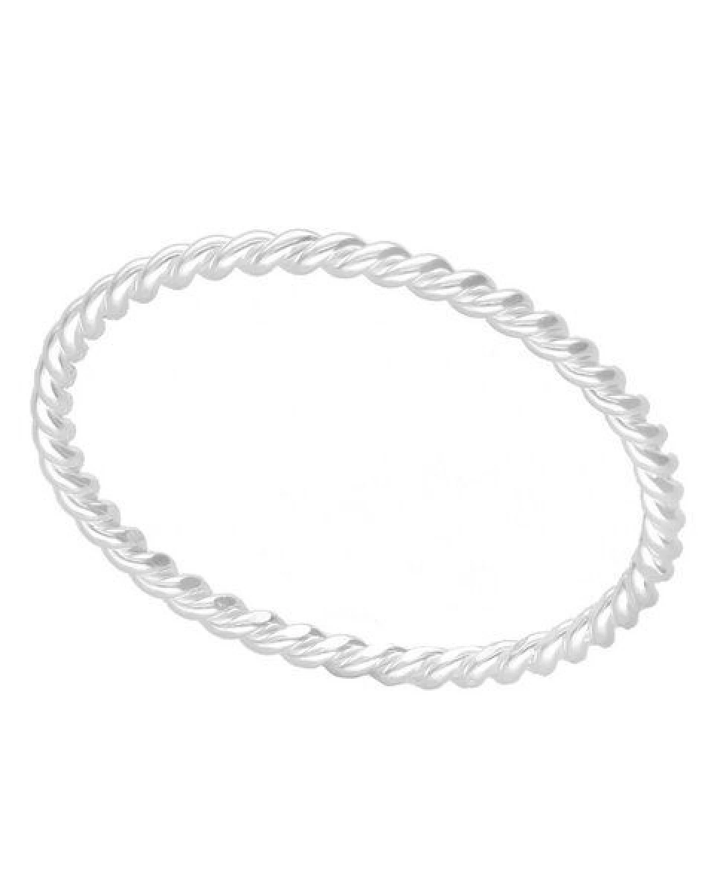 pakilia Silber Ring Kordel gedreht Fair-Trade und handmade – Ansicht 4