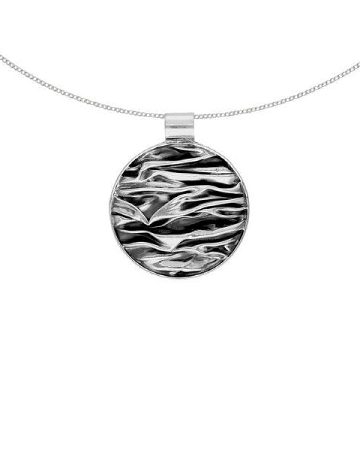 pakilia Silber Kette Wellen-Rund Fair-Trade und handmade