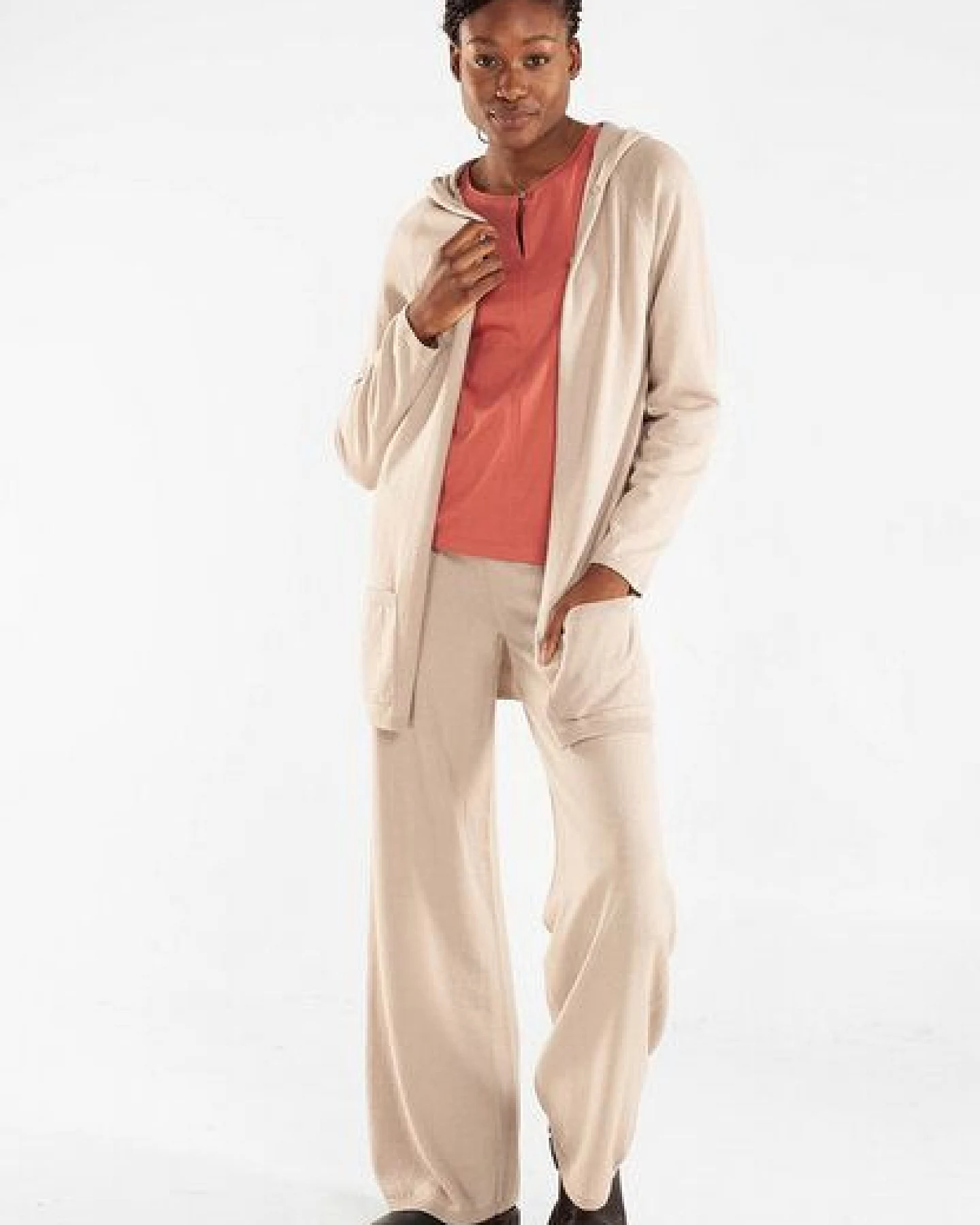 Alma & Lovis Strickhose aus Bio-Baumwoll-/Woll-Mix – Ansicht 2