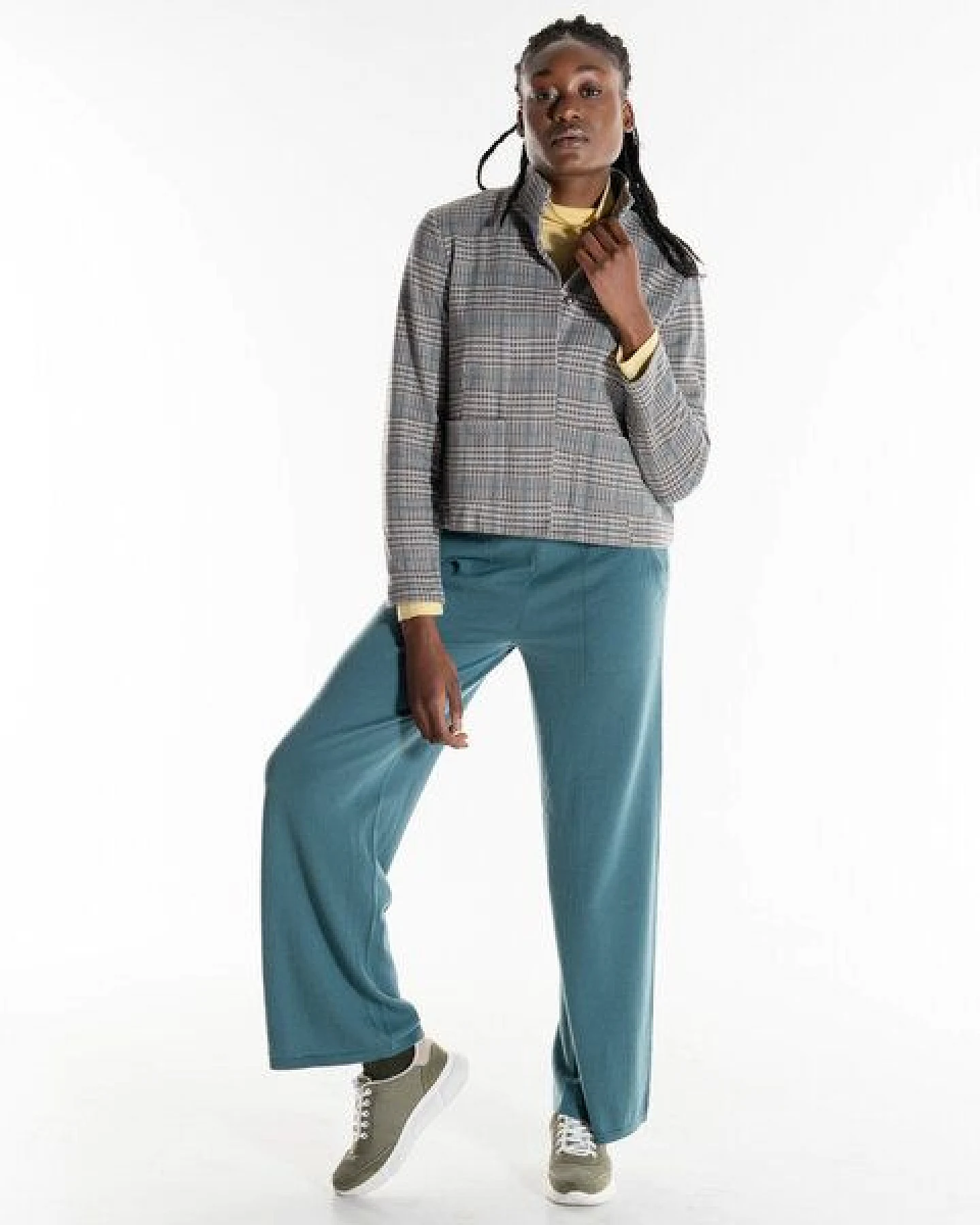 Alma & Lovis Strickhose aus Bio-Baumwoll-/Woll-Mix – Ansicht 2