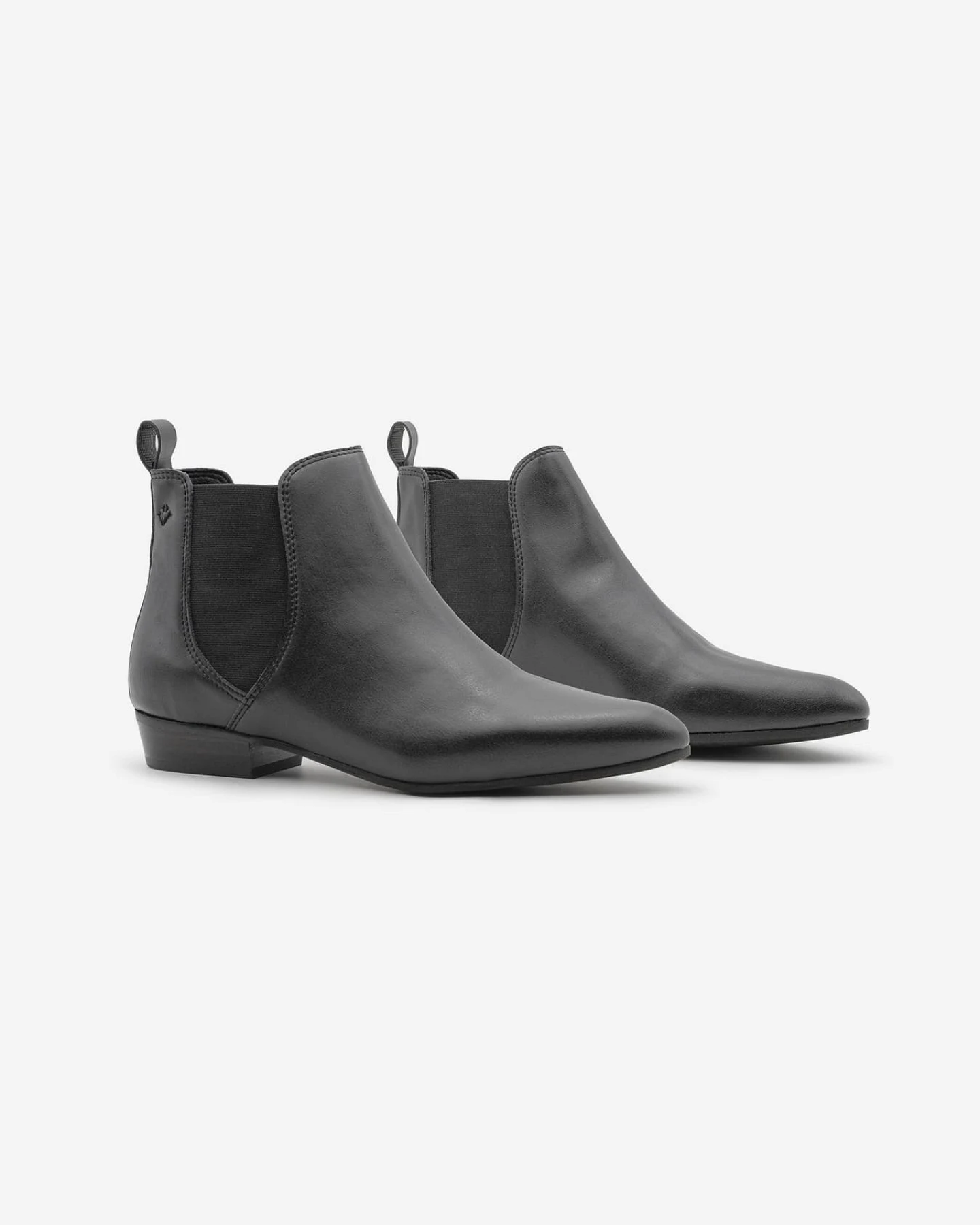 COG Damen vegan Stiefel Damen Chelsea Laika Schwarz – Ansicht 2