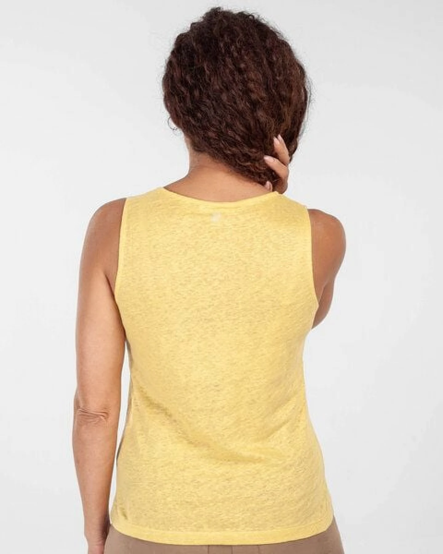 Alma & Lovis Leinentop aus Leinen-Jersey – Ansicht 4