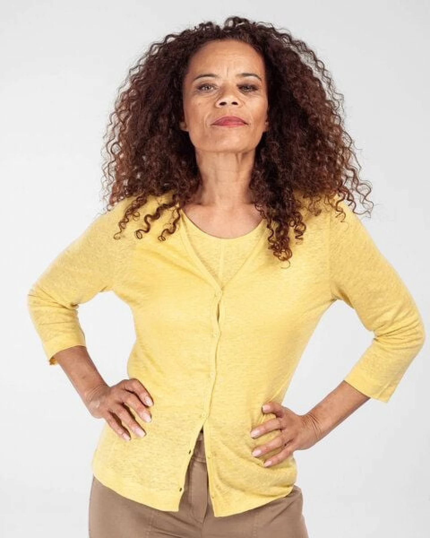 Alma & Lovis Kurzjacke aus Leinen – Ansicht 4
