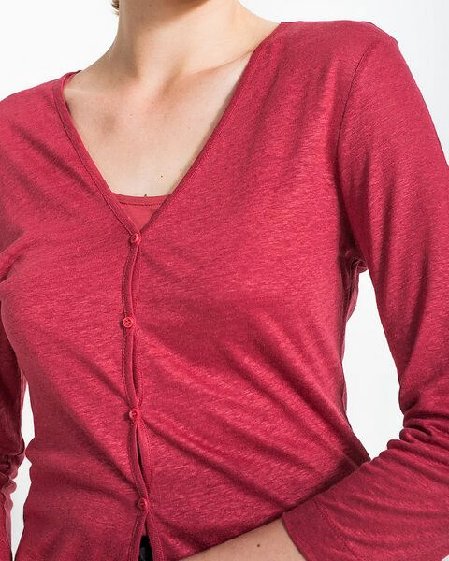 Alma & Lovis Kurzjacke aus Leinen – Ansicht 3
