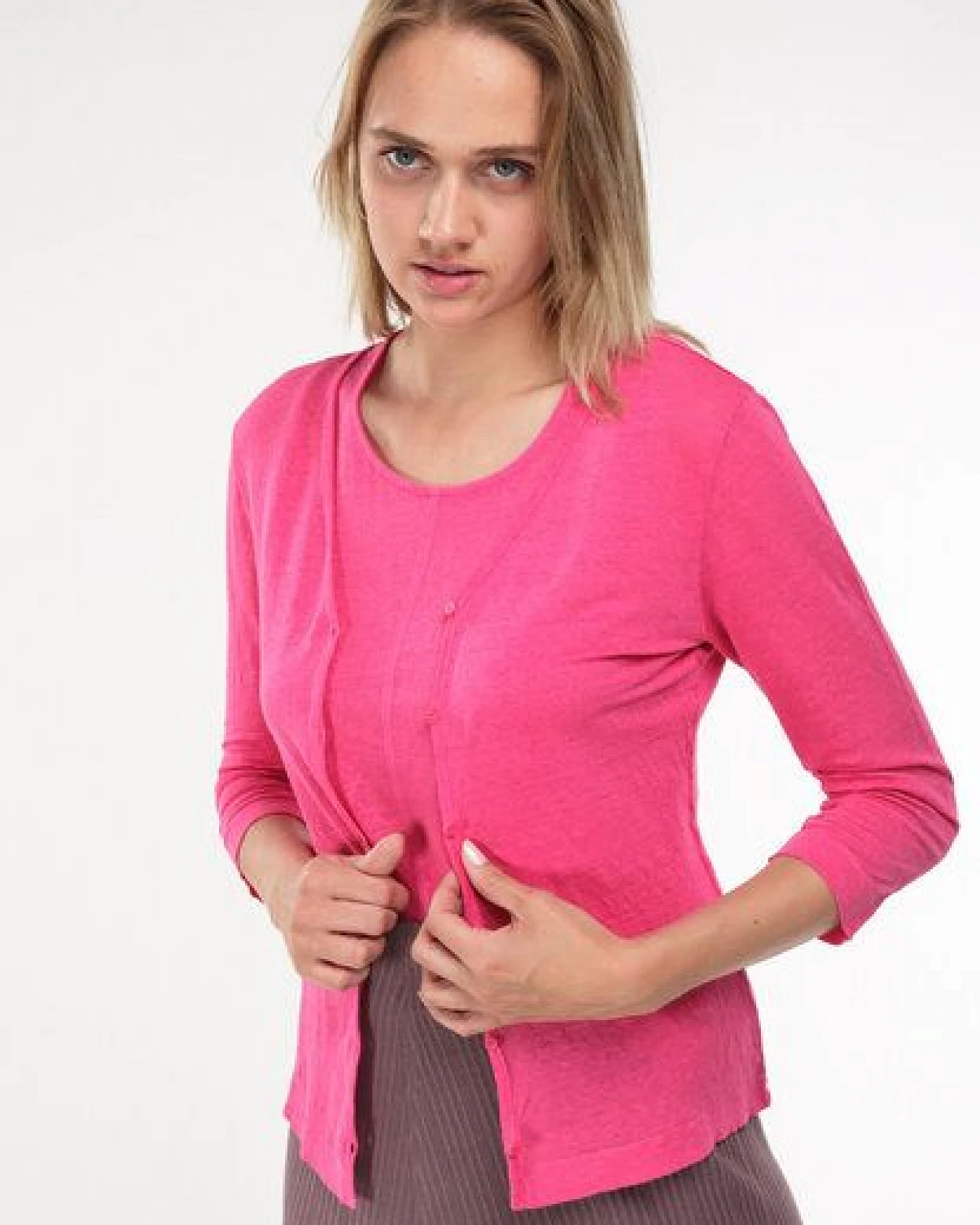 Alma & Lovis Kurzjacke aus Leinen – Ansicht 2